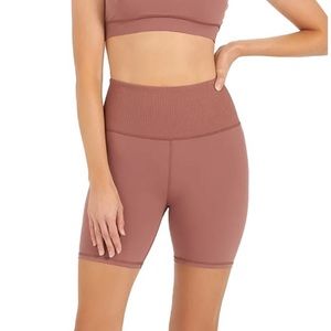 Vuori Rib Studio Shorts- Terracotta